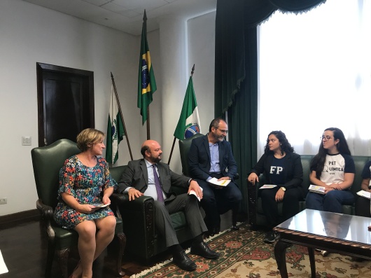 Reunião com o Reitor Ricardo Marcelo Fonseca